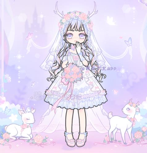 装扮少女白纱浅梦套装上新介绍_装扮少女白纱浅梦套装上新如何