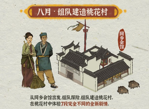 江南百景图探秘桃花村要准备什么_江南百景图探秘桃花村消耗道具列表