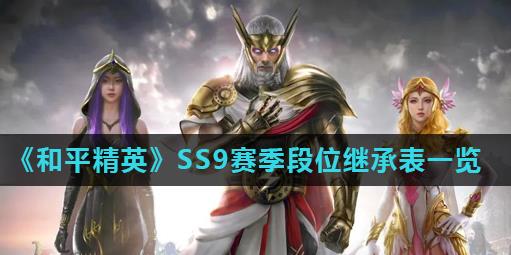 与平精英SS9赛季段位继承规则是什么_与平精英SS9赛季段位继承规则列表