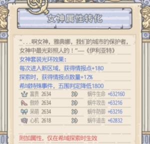 最强蜗牛希域女神套装满级效果大全_最强蜗牛希域女神套装满级效果有哪一些