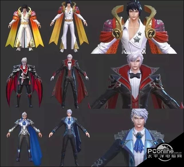 王者荣耀貂蝉仲夏夜之梦皮肤浏览 嬴政4款模型特效