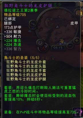 魔兽世界新赛季小德PVP套装预览 魔兽世界新赛季小德PVP套装浏览 狂野角斗士