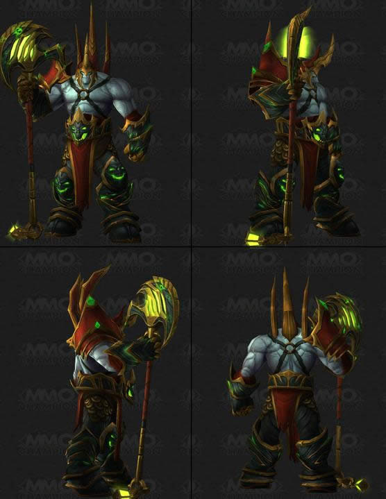 魔兽6.2新模型:所有方面恶魔化坐骑与新敌人