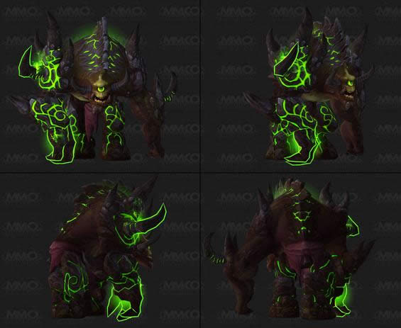 魔兽6.2新模型：所有方面恶魔化坐骑与新敌人