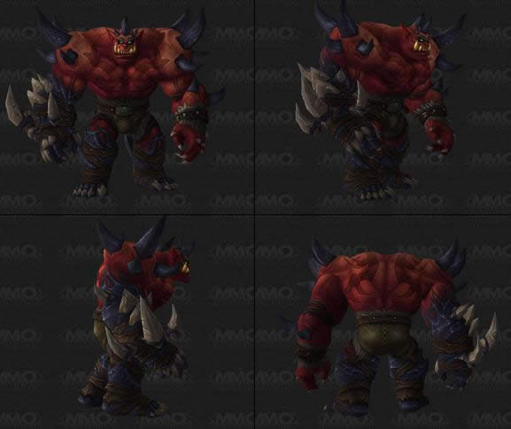 魔兽6.2新模型:所有方面恶魔化坐骑与新敌人