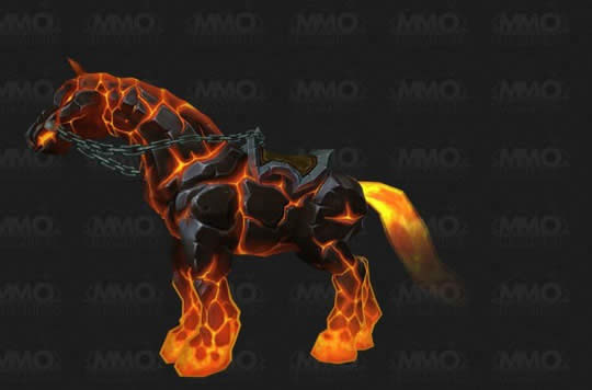 魔兽世界烬鬃战马 魔兽世界烬鬃战马 6.1全新招募坐骑前瞻