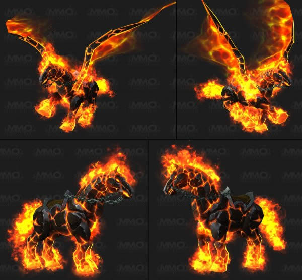 魔兽世界烬鬃战马 6.1全新招募坐骑前瞻